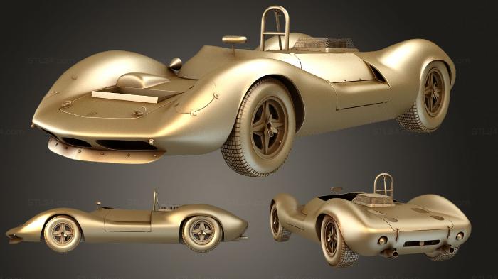 Vehicles (Lotus 30 1964, CARS_2309) 3D models for cnc